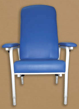 Blue High Back Chair