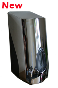 Soap Dispenser In Silver Finish 