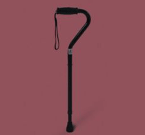 Walking Stick Bariatric Offset Handle And Loop