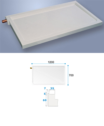 Shower Tray Dove