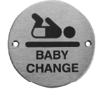 Baby Changing Door Sign
