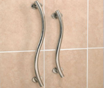 Chrome Curved Grab Rails