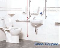Corporate - Close Coupled Doc M Pack Disabled Toilet