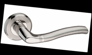 Door Handle - Polished & Satin Stainless Steel