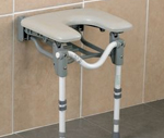 Horseshoe Shower Seat