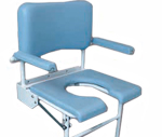 Comfort Folding Padded Horseshoe Shower Seat