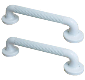 Plastic Fluted Grab Rails Pack Of Two 300mm